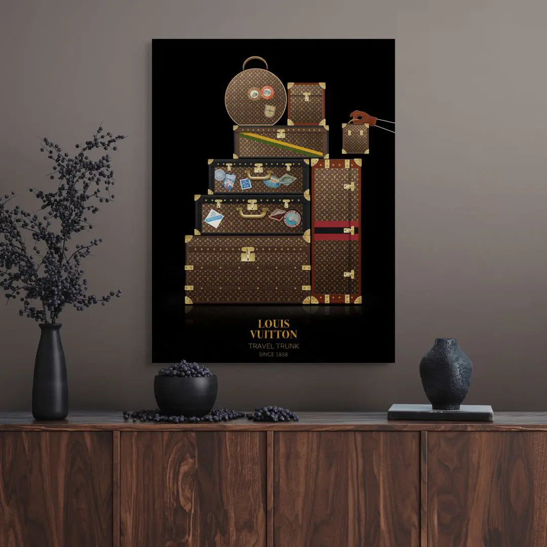 Louis Vuitton Suitcases | Poster