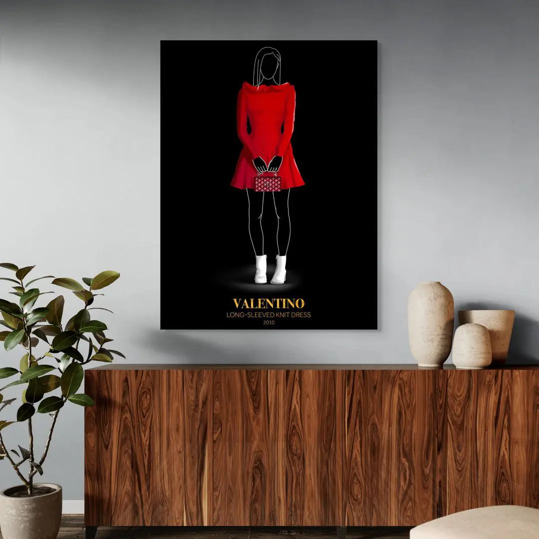 Valentino Iconic Dress | Poster