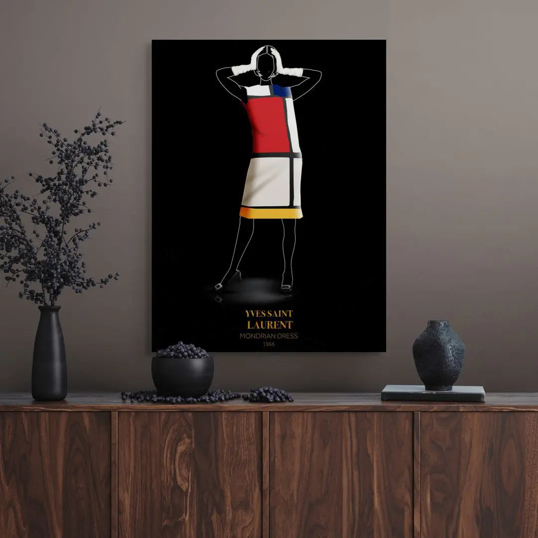 YSL Iconic Dress | Poster