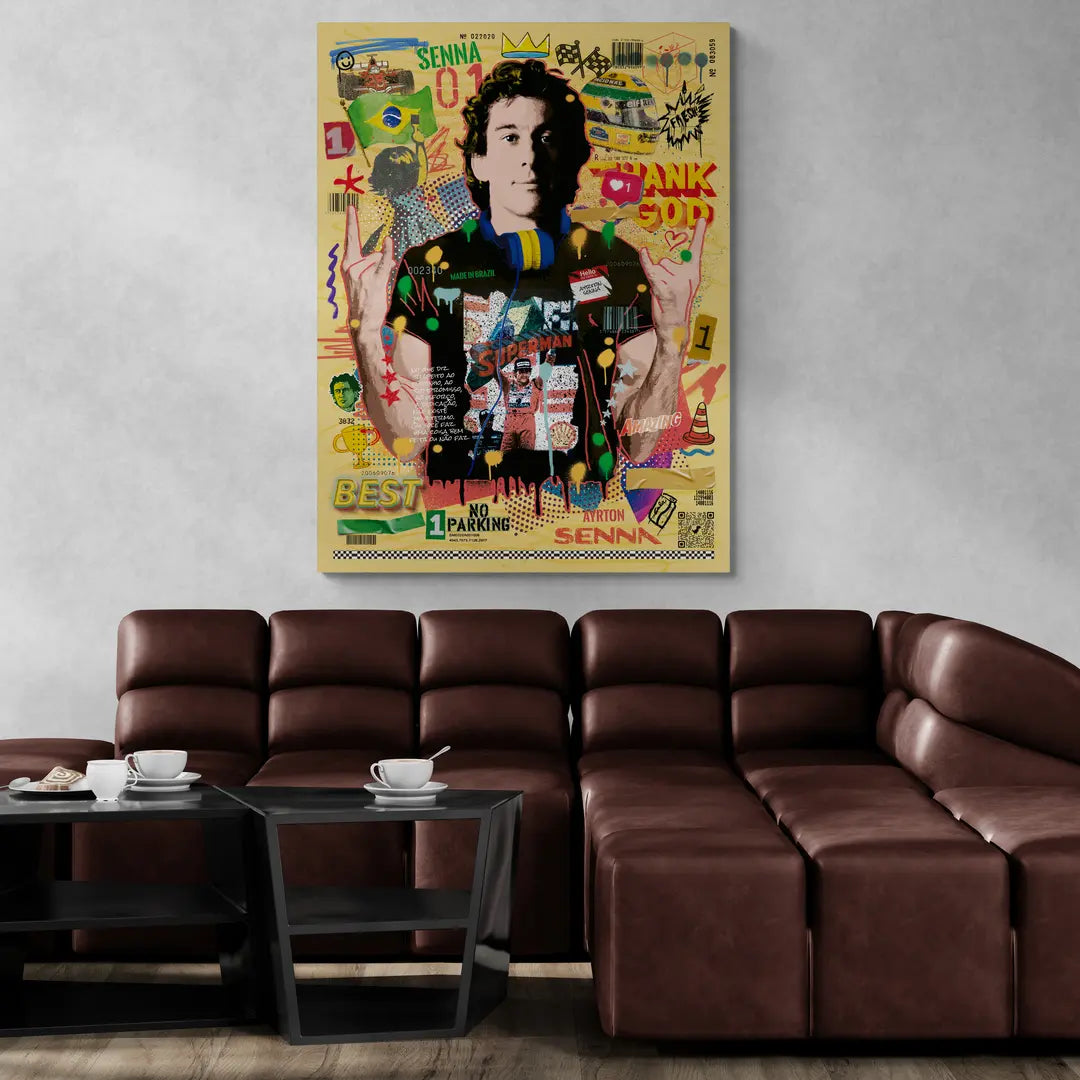 Ayrton Senna | Poster