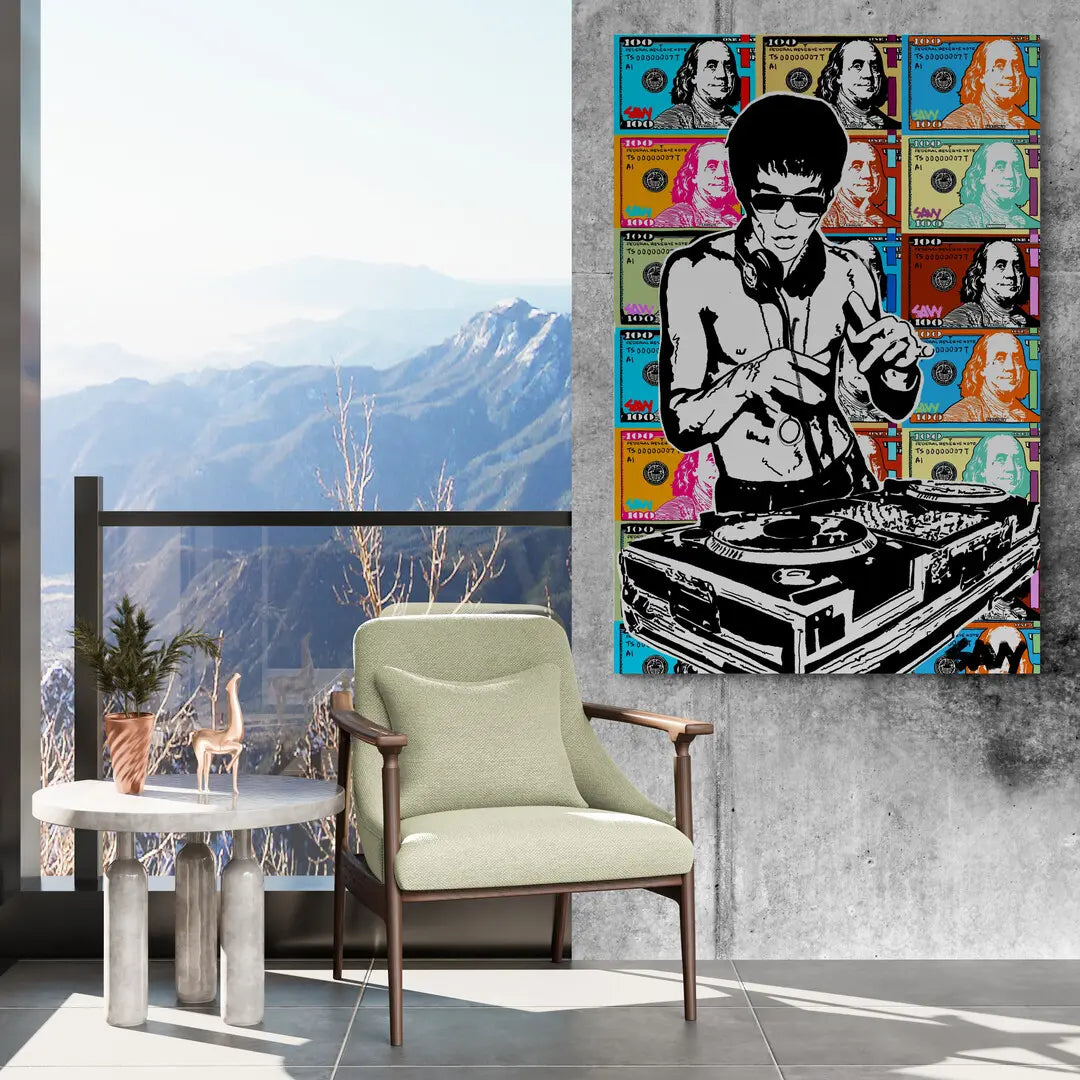Bruce Lee DJ | Poster