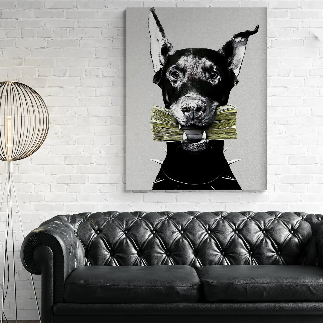 Cash Doberman | Poster