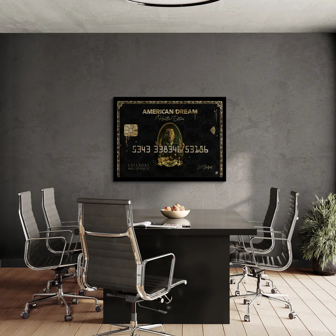 American Dream Wolf | Canvas