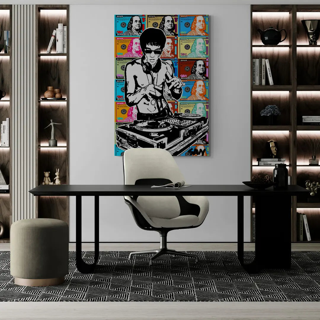 Bruce Lee DJ | Poster