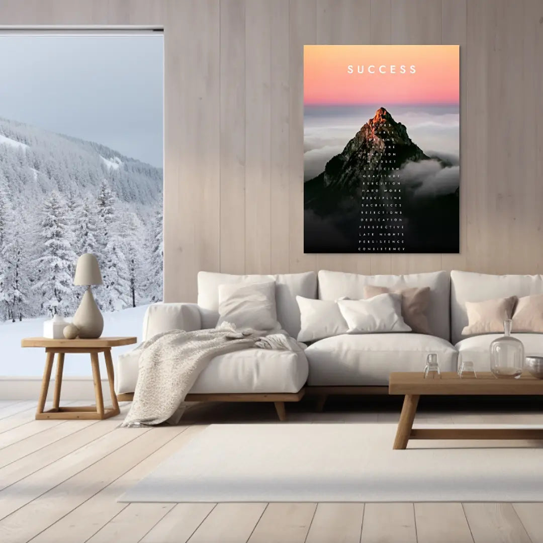 Success Mountain | Canvas
