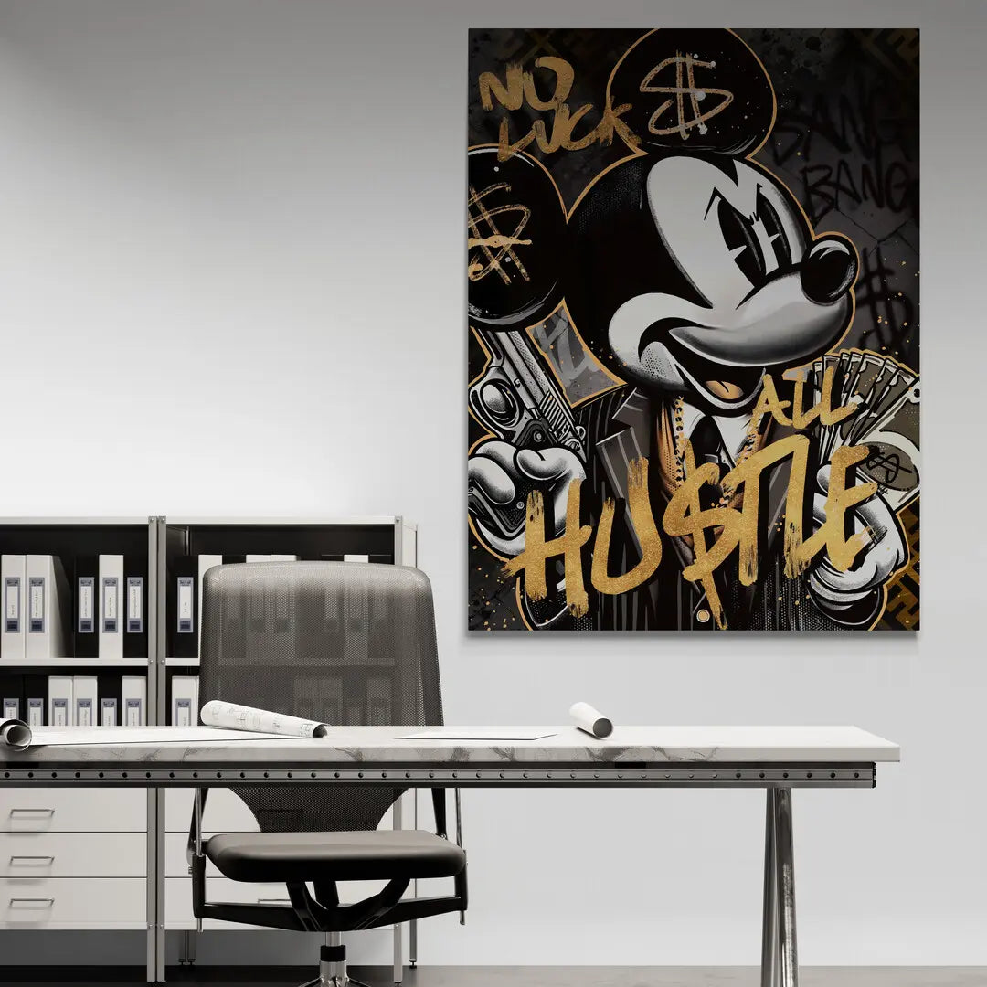 All Hustle Mickey | Poster