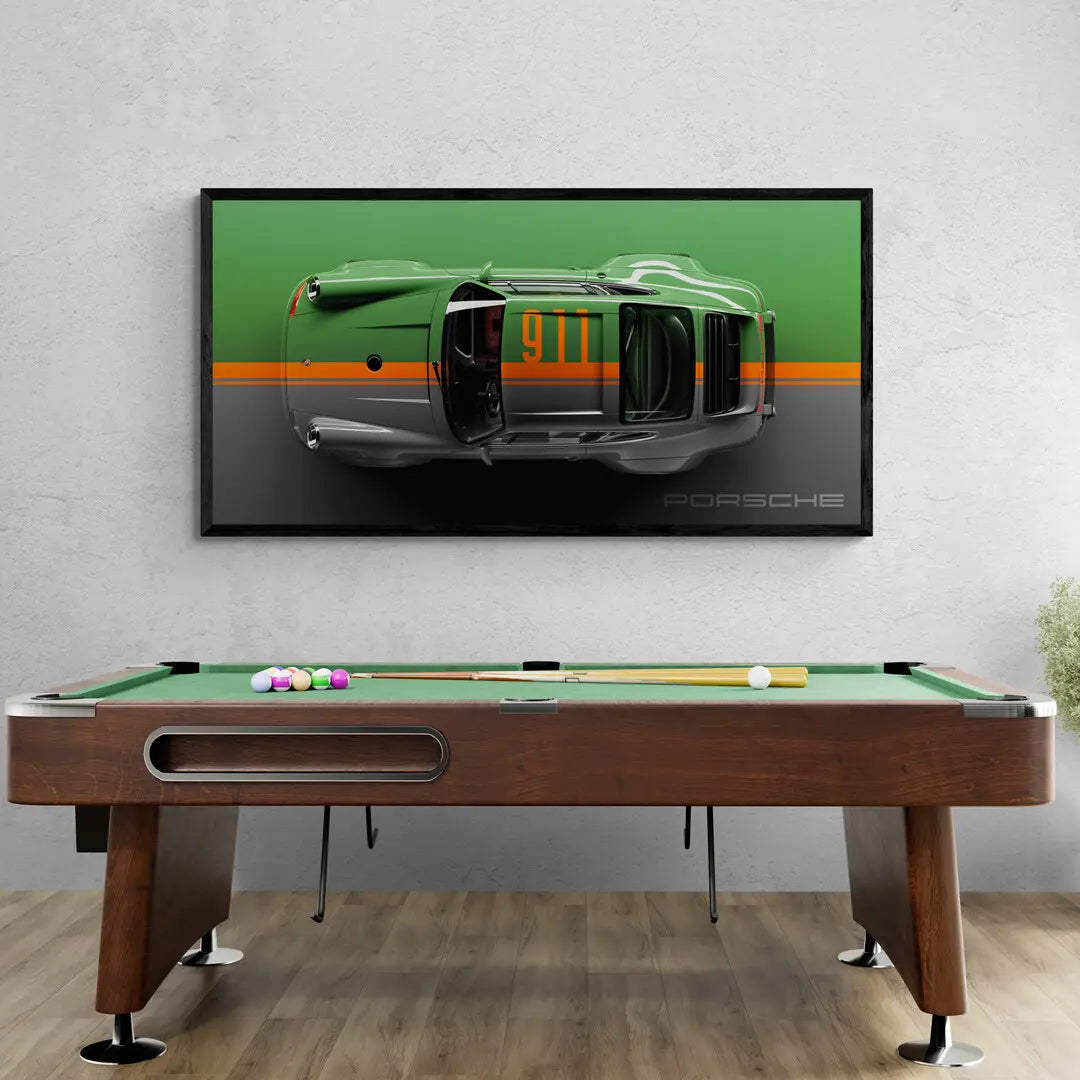 Green Porsche 911 | Picture