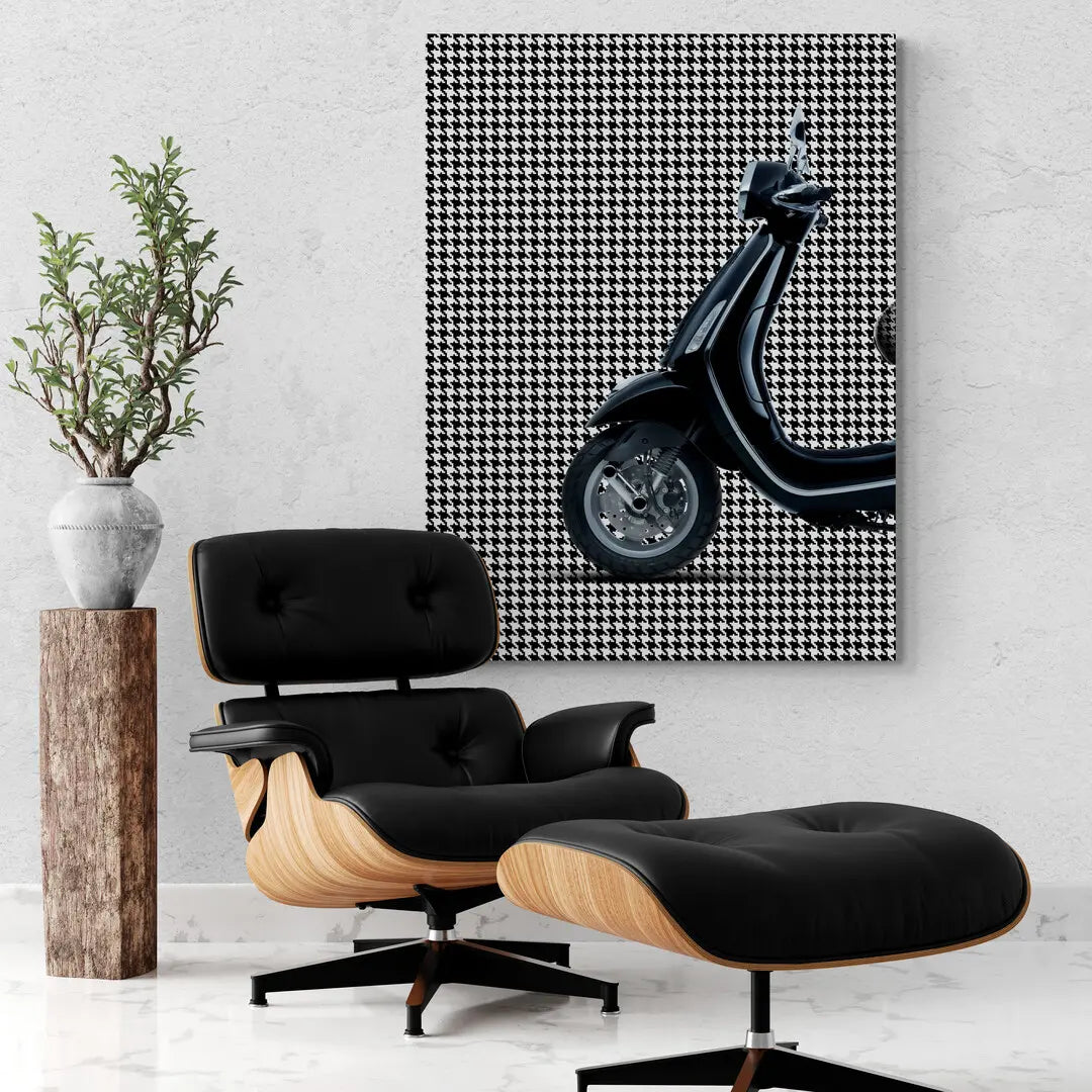 Vespa Chanel Front | Poster