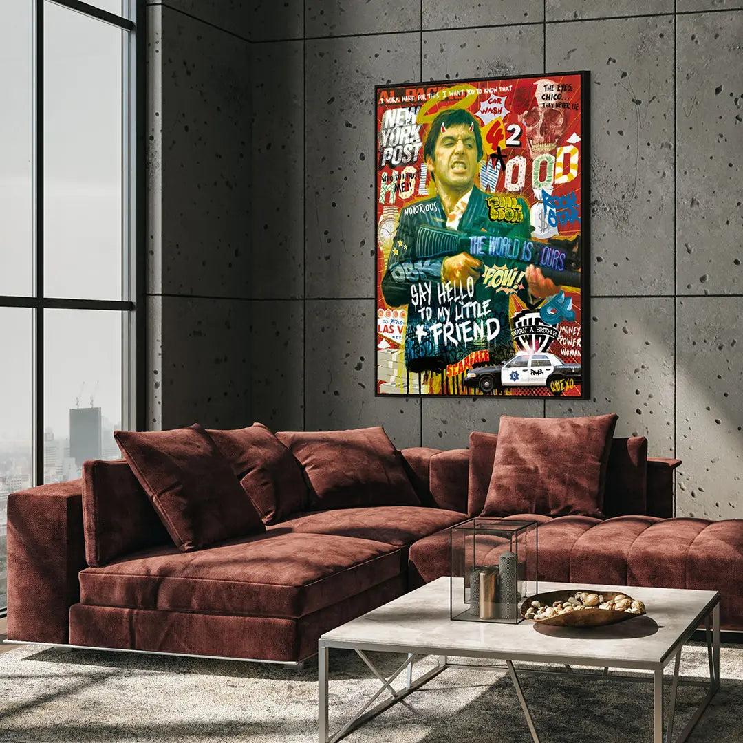 Scarface: Say Hello To My Little Friend | Poster