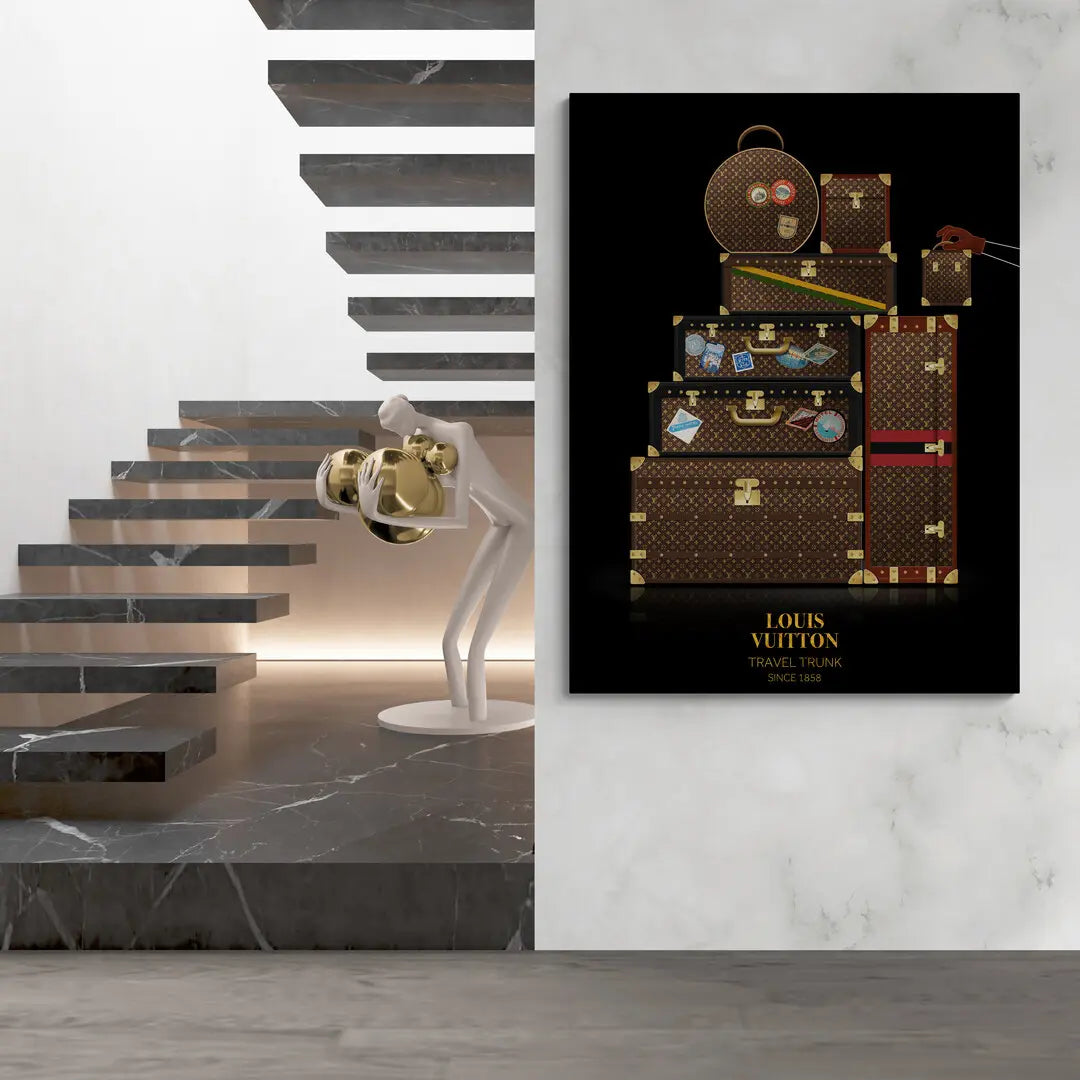 Louis Vuitton Suitcases | Poster